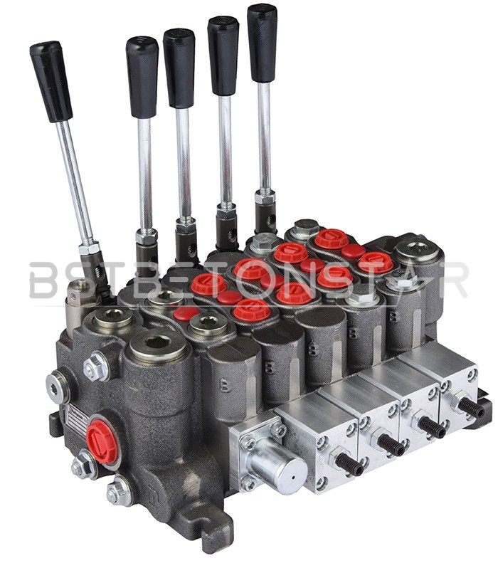 Распределительный блок правый 4+V